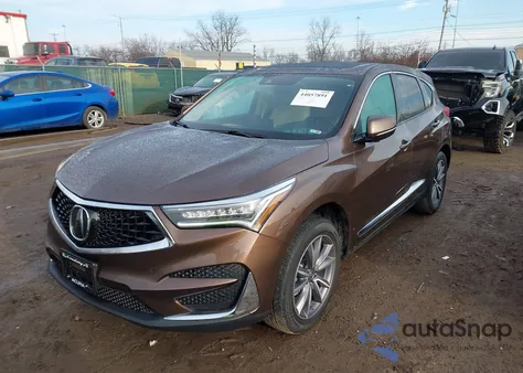 2019 Acura Rdx Technology Package из США, поврежденный, VIN 5J8TC2H54KL025079